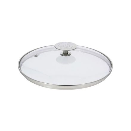 Poklice de Buyer 3429.20, skleněná poklička, průměr 20 cm, nerez hrany