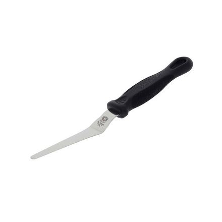 Stěrka de Buyer 4231.08, FKOfficium, 8 cm, nerezová ocel, leštěné ostří, ergonomicky tvarovaná rukojeť