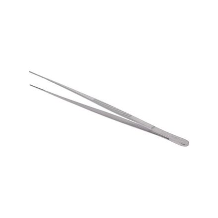 Zdobící pinzeta de Buyer 4238.30, kuchařská, rovná, nerez, pro servírování a zdobení talířů, 30 cm