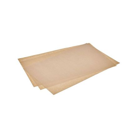 Pečící papír de Buyer 4359.00, nebělený, potažený silikonem, 60 x 40 cm, výška 0,01 mm, opakovaně použitelný