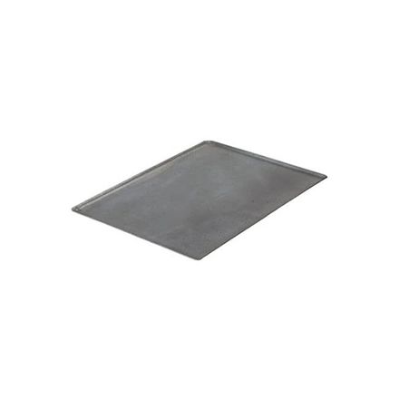 Plech na pečení de Buyer 5363.40, plech na pečení, oblé hrany, modrá ocel, rozměry 40 x 30 x 1 cm