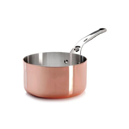 Nerezový hrnec de Buyer 6206.24 PRIMA MATERA, rukojeť z nerezové oceli, průměr 24 cm, výška 12,4 cm, objem 6 L