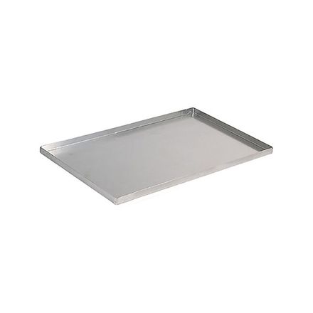 Plech na pečení de Buyer 7362.60, hliník, bez povrchové úpravy, rovné okraje, tloušťka 1,5 mm, 60x40 cm