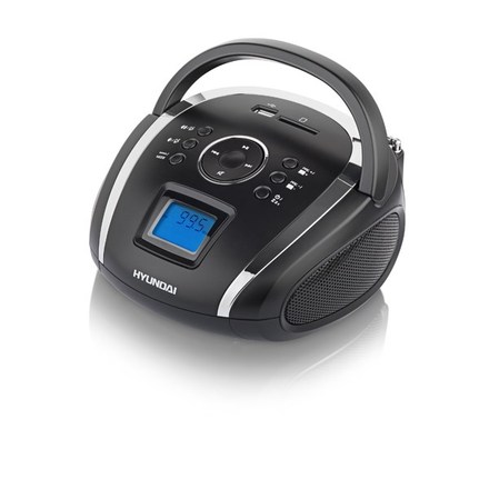 Radiopřijímač s MP3/USB/SD Hyundai TR 1088 SU3BS černý/stříbrný