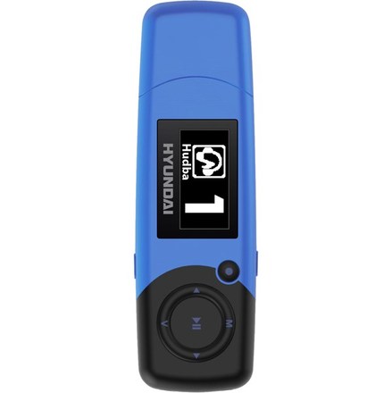 MP3 přehrávač Hyundai MP 366 FM, 4GB, modrá barva
