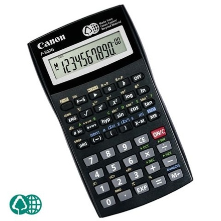 Kalkulačka Canon F 502G, černá