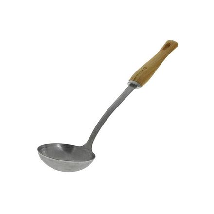 Naběračka de Buyer 2701.02, B BOIS, nerez a bukové dřevo, robustní