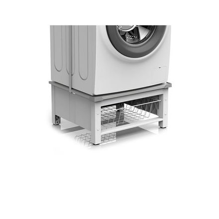 Univerzální podstavec Meliconi 656143, BASE SPACE BASKET, univerzální, pod pračku/sušičku, úložný košík, objem zásuvky 28 l, nosnost 250 kg