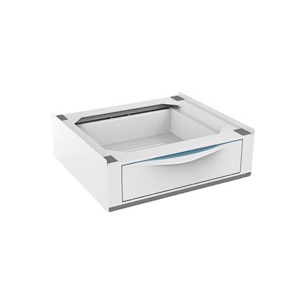 Mezikus pro prašku a sušičku Meliconi 656112 Torre Extra L60, univerzální, úložný prostor, protiskluzová hrana, max. hmotnost 250 kg, objem zásuvky 28 L, TUV certifikace