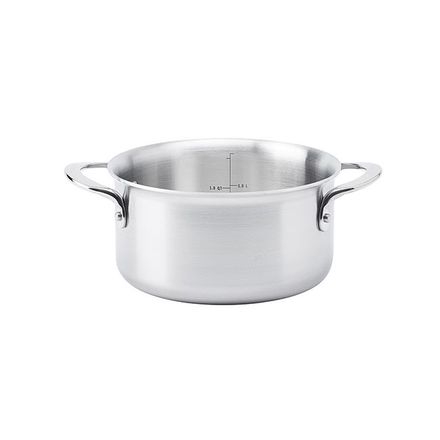 Nerezový hrnec de Buyer 3605.16 ALCHIMY, nerezový, průměr 16 cm, 3 vrstvy