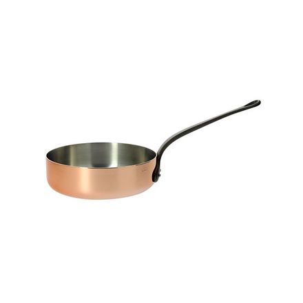 Pánev de Buyer 6330.24, PRIMA MATERA, soté pánev, litinová rukojeť, pro všechny varné desky, průměr 24 cm, výška 6,5 cm, objem 3 L