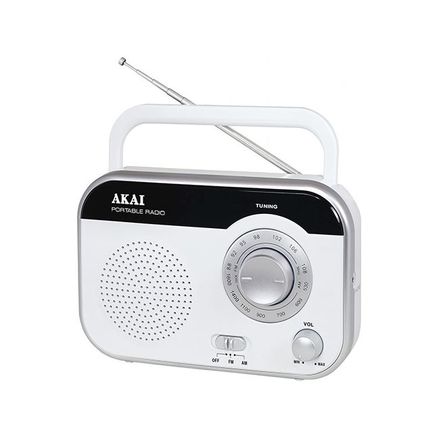 Rádiopřijímač AKAI PR003A-410 bílá