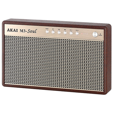 BT reproduktor Reproduktor AKAI M3 SOUL, Coffe (1)