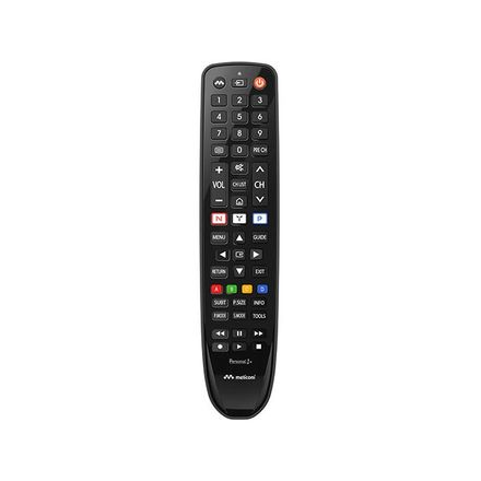 Dálkový ovladač Meliconi 806072 Gumbody Personal+ 1, pro TV Samsung, ihned připraven k použití