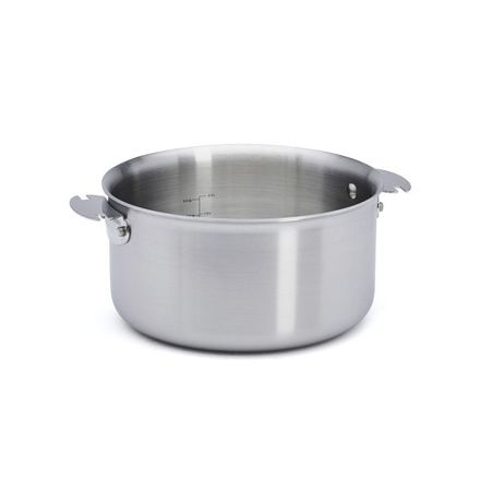 Nerezový hrnec de Buyer 3661.20 ALCHIMY LOQY, nerezový, průměr 20 cm, objem 2,5 L, odnímatelný systém, zahnutý okraj
