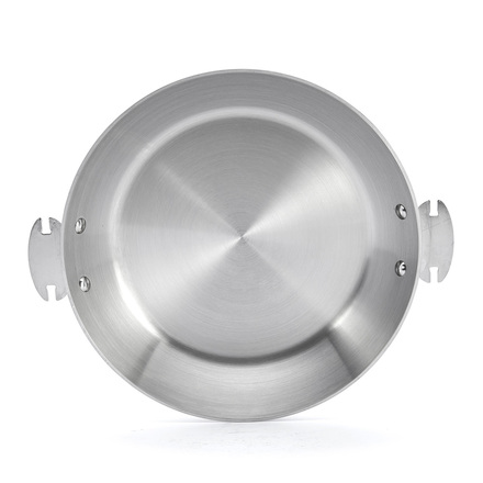 Pánev de Buyer 3663.28 ALCHIMY LOQY, nerezová, průměr 28 cm, odnímatelný systém, zahnutý okraj (3)