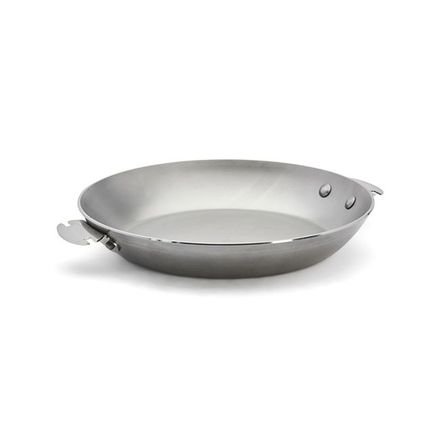 Pánev de Buyer 5664.28 MINERAL B LOQY, ocel, průměr 28 cm, 2 nýtované klipsy