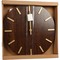 Nástěnné hodiny Segnale KO-Y36300180 40 cm dekor dřevo tmavě hnědé (1)