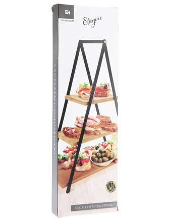 Etažér Excellent KO-784230750 dřevěný 3 patra (1)