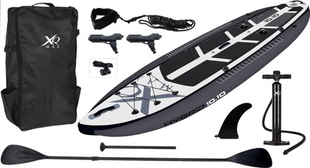 Paddleboard Xqmax KO-8DP001520 pádlovací prkno 330 cm s kompletním příslušenstvím černá