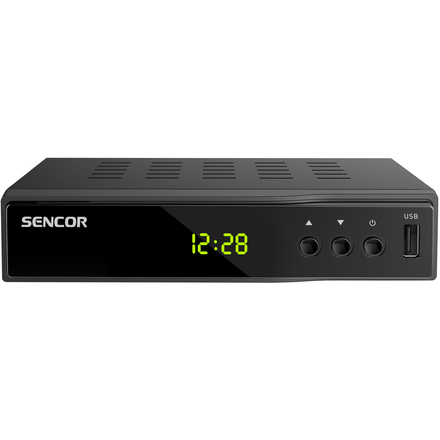 DVB-T2 přijímač Sencor SDB 5006T H.265(HEVC)