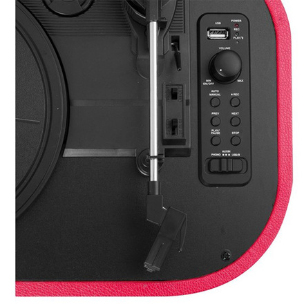 Mikrosystém Trevi TT 1020 BT/RD (1)