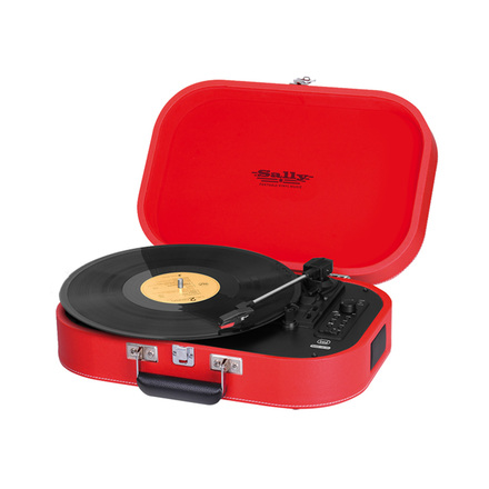 Mikrosystém Trevi TT 1020 BT/RD (3)