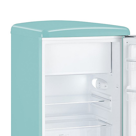 Jednodvéřová lednice Severin RKS 8834 TURQUISE RETRO (2)