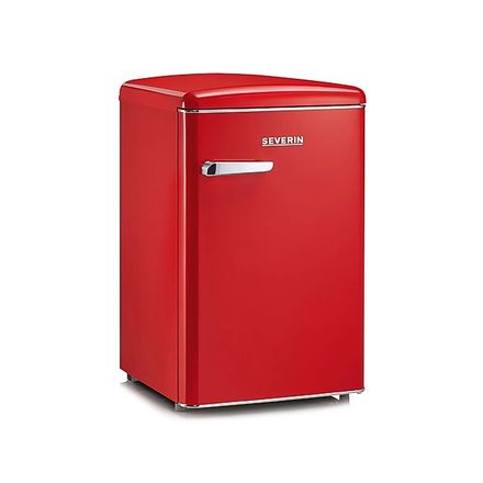 Jednodvéřová lednice Severin RKS 8830 RED RETRO