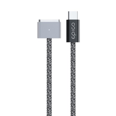 Nabíjecí kabel Epico USB-C/ MagSafe 3, 140W, 2m