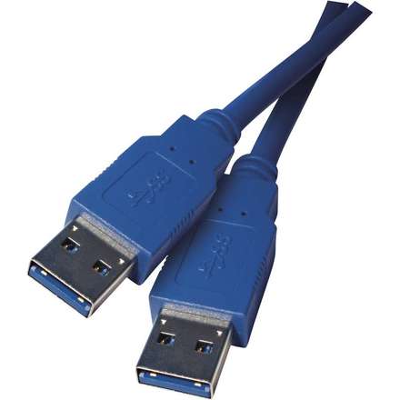 USB kabel Emos SB7502 USB kabel 3.0 A vidlice - A vidlice 2m