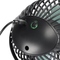 Stolní ventilátor Hama stolní, USB, s klipem, 3 rychlosti - černý (6)