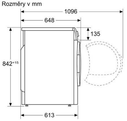 Sušička prádla Bosch WQG233D3CS (6)