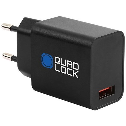 Nabíječka do sítě Quad Lock USB-A 18 W - černá