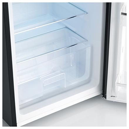 Jednodvéřová lednice Severin RKS 8832 MATT BLACK RETRO (3)