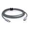 USB kabel Epico USB-C/ USB-C, 60W, 1, 2m - šedý (2)