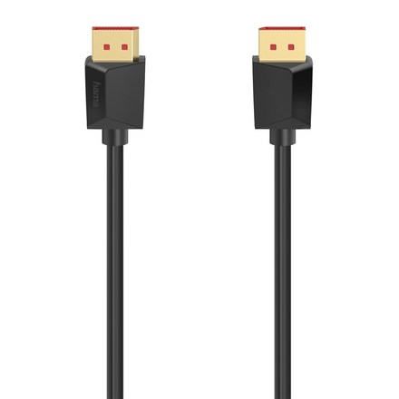 DisplayPort Kabel Hama DisplayPort/ DisplayPort, 1.4 UHD/ 8K, 2 m - černý