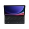 Pouzdro na tablet s klávesnicí Samsung Galaxy Tab S9 Book Cover Keyboard Slim - černé (1)