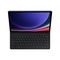 Pouzdro na tablet s klávesnicí Samsung Galaxy Tab S9+ Book Cover Keyboard Slim - černé (1)