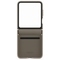 Kryt na mobil Samsung Galaxy Z Flip5 Flap Eco Leather - hnědý (4)
