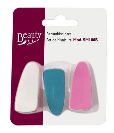 Náhradní nástavce pro pilník na nohy Jata RM100B (rozbaleno)