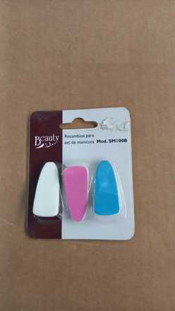 Náhradní nástavce pro pilník na nohy Jata RM100B (rozbaleno) (1)