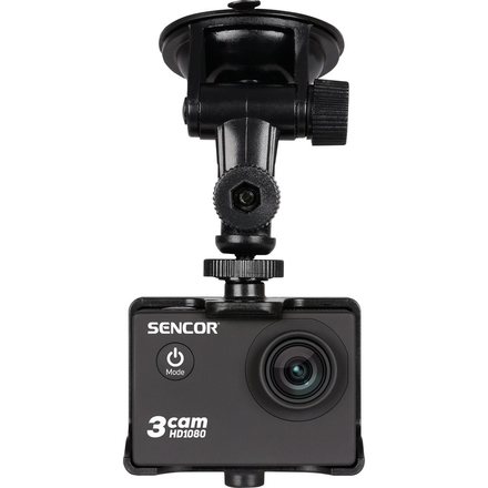 Držák do auta a nabíječka ke kameře Sencor 3CAM CAR SET (rozbaleno)