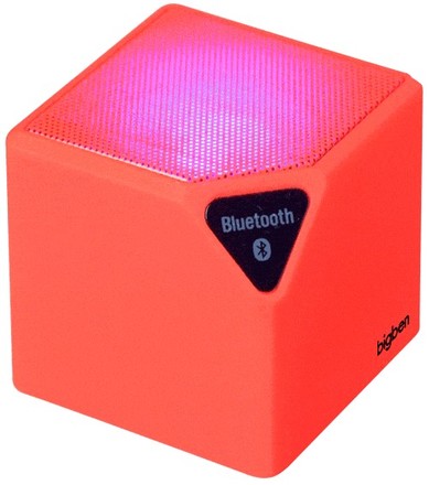 Bluetooth reproduktor Bigben BT14R červený (rozbaleno)