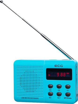 Radiopřijímač ECG R 155 U Blue (rozbaleno)