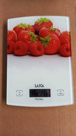 Kuchyňská váha Laica KS1029W Jahoda (rozbaleno) (2)