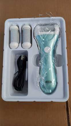 Elektrický pilník na chodidla Bravo B-4829 ZELENÝ (rozbaleno) (2)