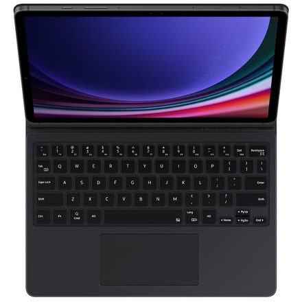Pouzdro na tablet s klávesnicí Samsung Galaxy Tab S9 Book Cover Keyboard - černé