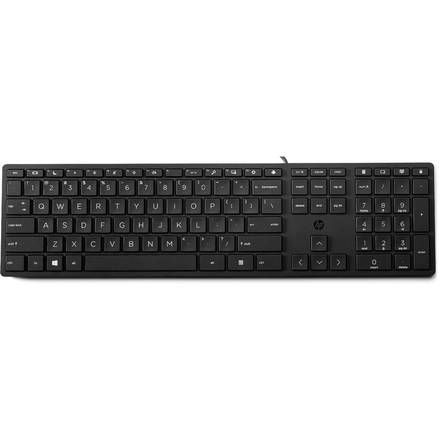 Počítačová klávesnice HP 320K, CZ/ SK layout - černá