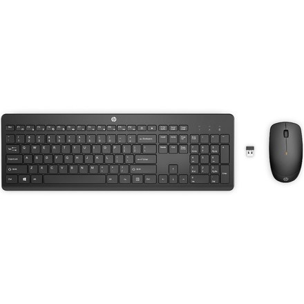 Set klávesnice s myší HP 235, CZ/ SK layout - černá
